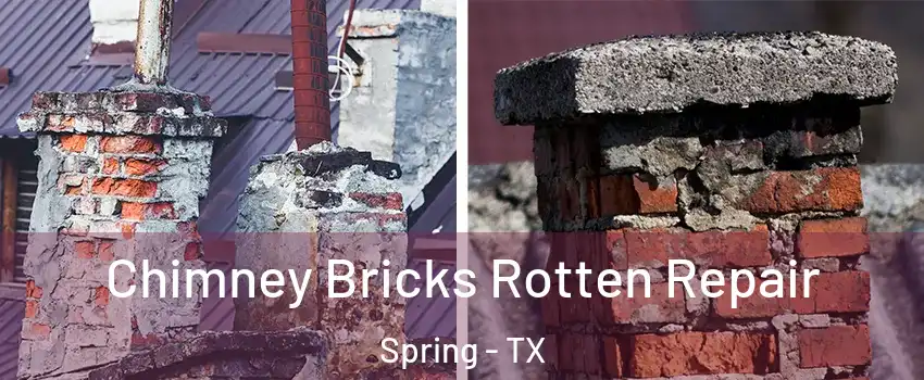  Chimney Bricks Rotten Repair Spring - TX