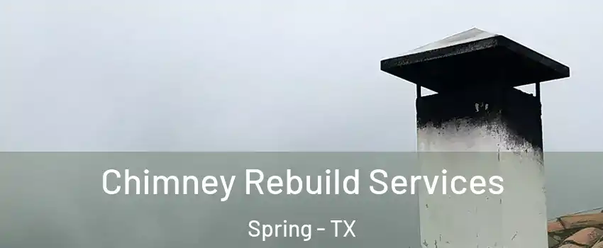  Chimney Rebuild Services Spring - TX