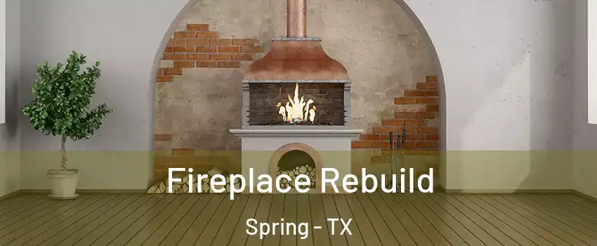  Fireplace Rebuild Spring - TX