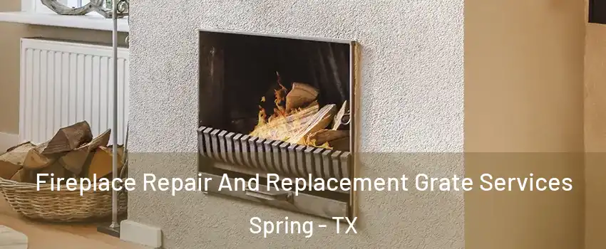  Fireplace Repair And Replacement Grate Services Spring - TX