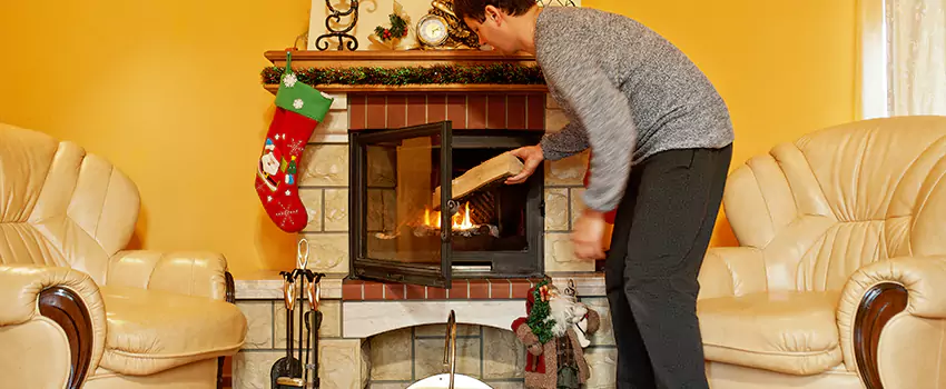 Gas to Wood-Burning Fireplace Conversion Services in Spring, Texas