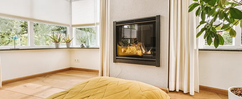 Residential Fireplace Ceramic Glass Installation in Spring, TX