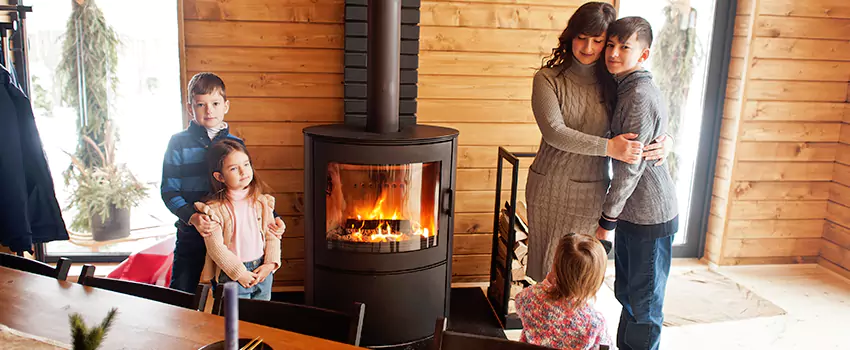 Morso Cast Iron Fireplace Insert Installation in Spring, Texas