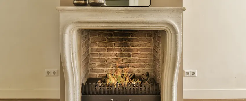 Vintage-style Fireplace Redesign in Spring, Texas