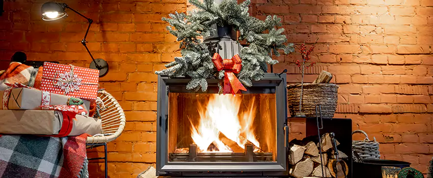 Travis Industries Linear Gas Fireplace Installation in Spring, Texas