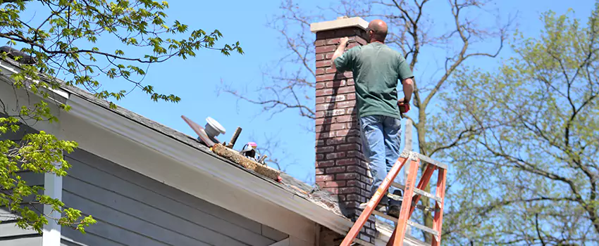 Vinyl and PVC Chimney Flashing Installation in Spring, TX