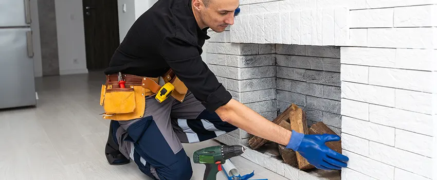 Fireplace Damaged Damper Frame Repair Services in Spring, Texas