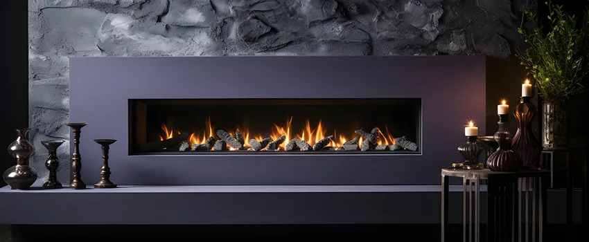 Ember Bed for Ventless Gas Fireplace in Spring, TX