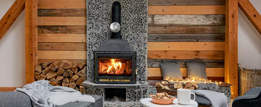 Thelin Hearth Products Direct Vent Gas Stove Fireplace Inspection in Spring, Texas