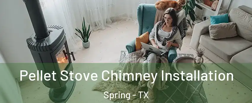  Pellet Stove Chimney Installation Spring - TX